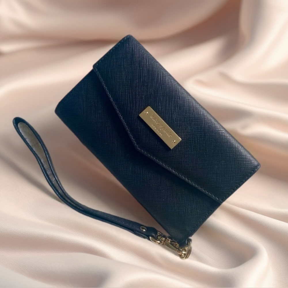 Kate Spade Black Wristlet Wallet